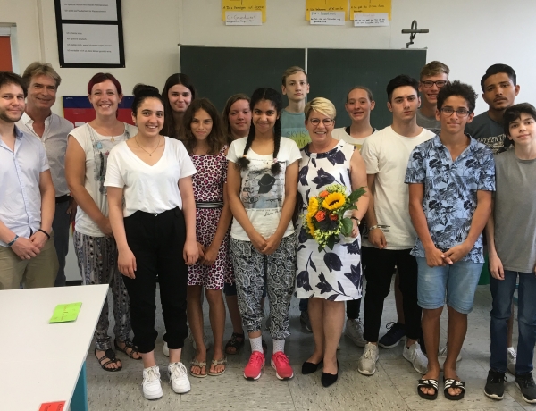 Zu Besuch im Sonderpädagogischen Bildungszentrum in Baden-Baden