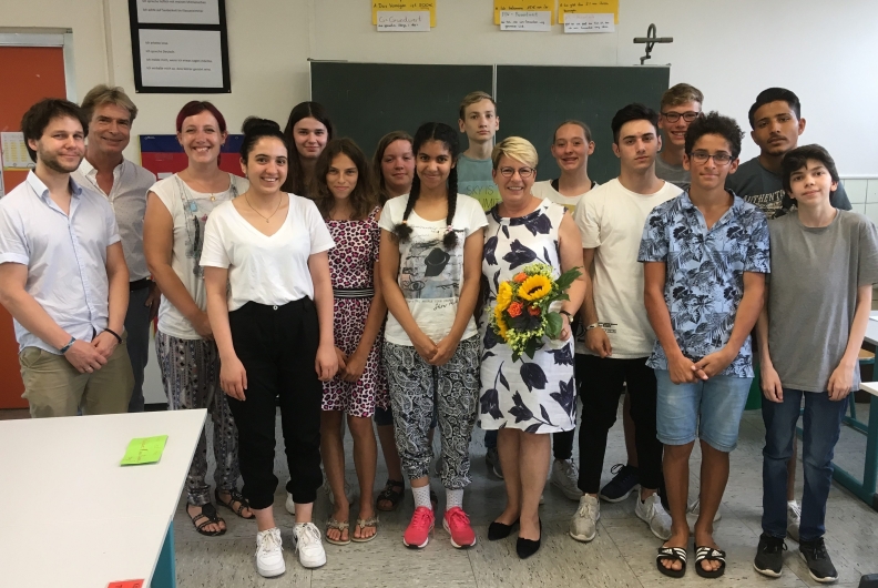 Zu Besuch im Sonderpädagogischen Bildungszentrum in Baden-Baden