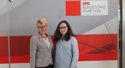 Jule Marie Muck aus Malsch beim Girls‘ Day im Bundestag