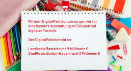 Der DigitalPakt Schule kommt an!