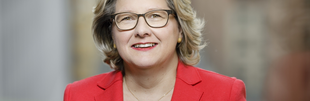 Bundesumweltministerin Svenja Schulze kommt am 14. August nach Rastatt